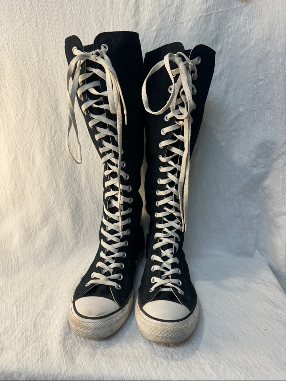 Knee-High Tall Chuck Taylor Black Sneakers women’s 10